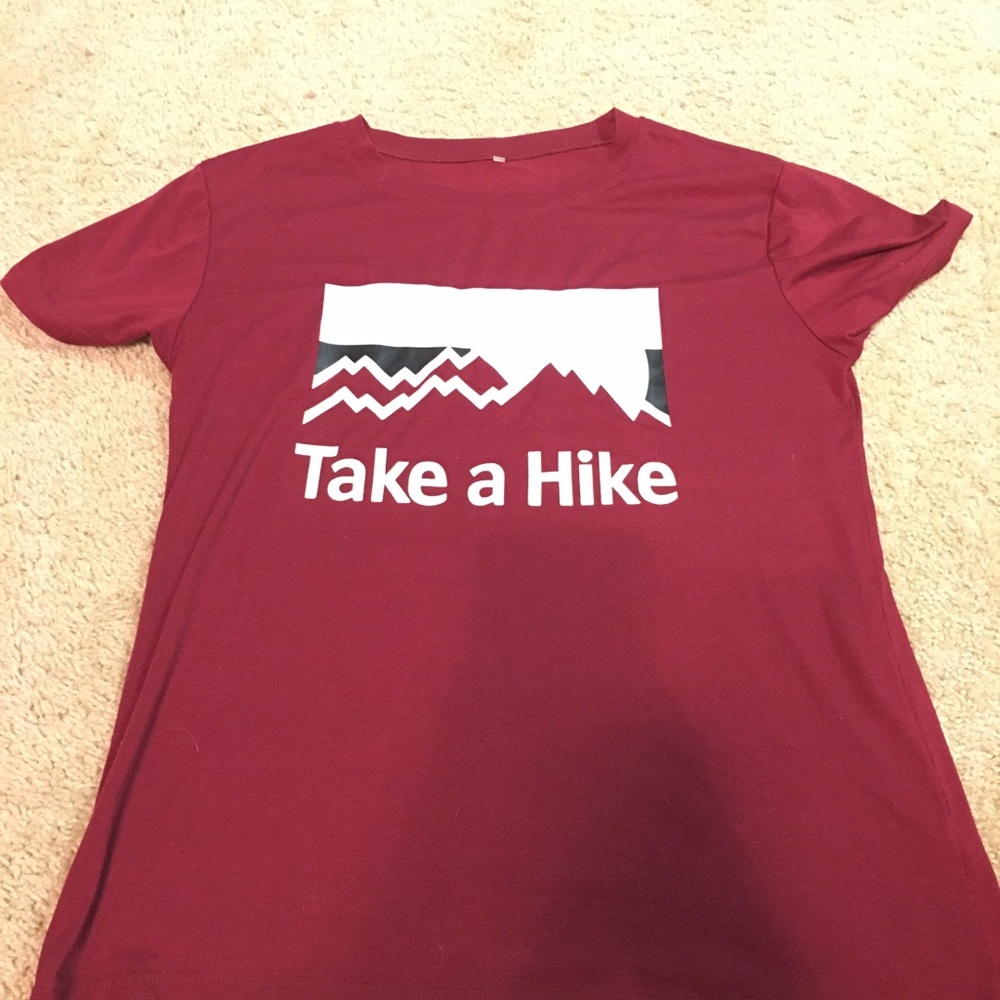 Shein take a hike tee